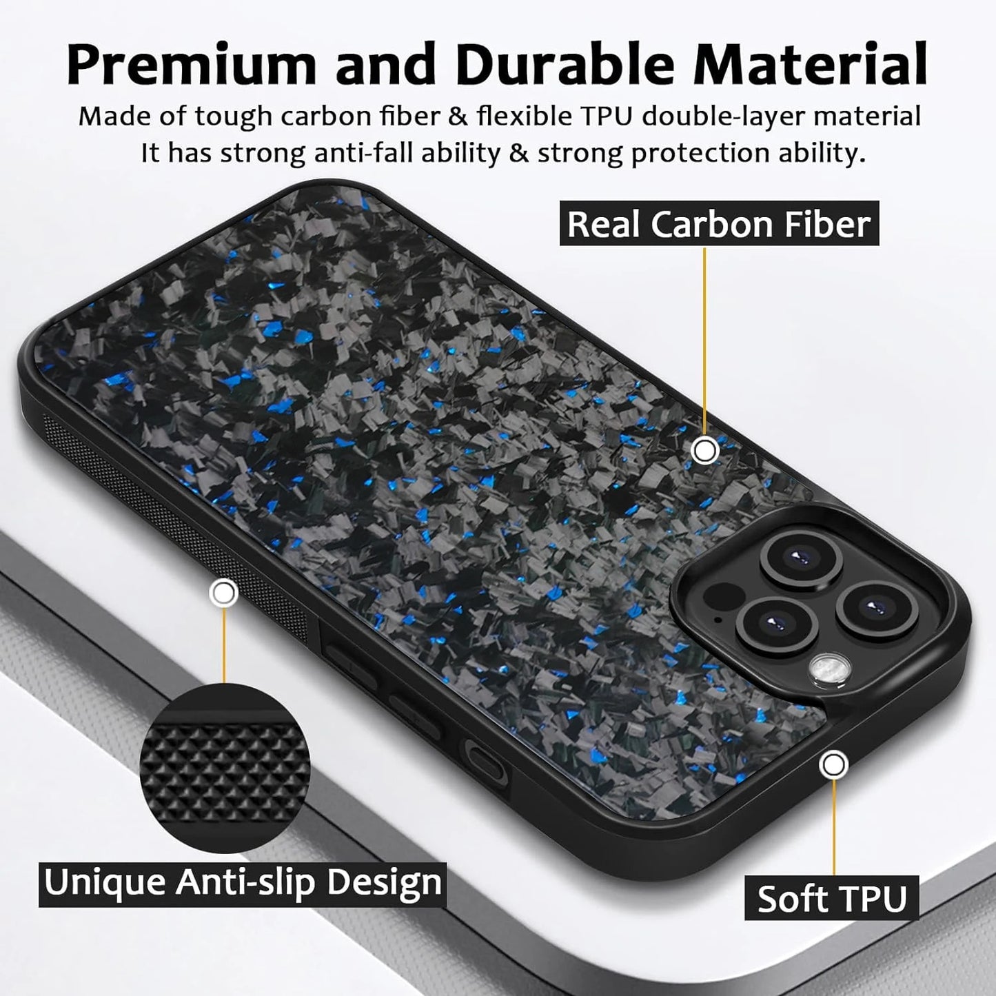 EMPIRIO Forged Carbon Fibre iPhone Case